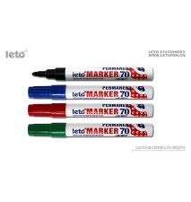 Refillable permanent marker